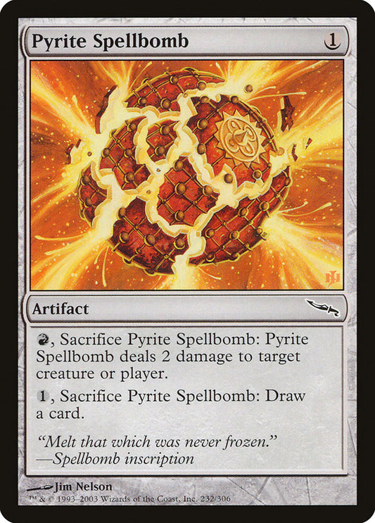 Pyrite Spellbomb front