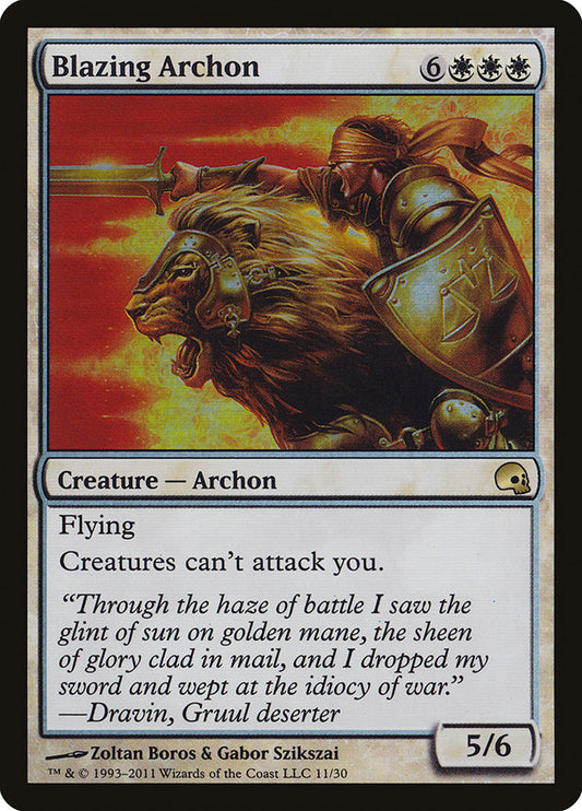 Blazing Archon front
