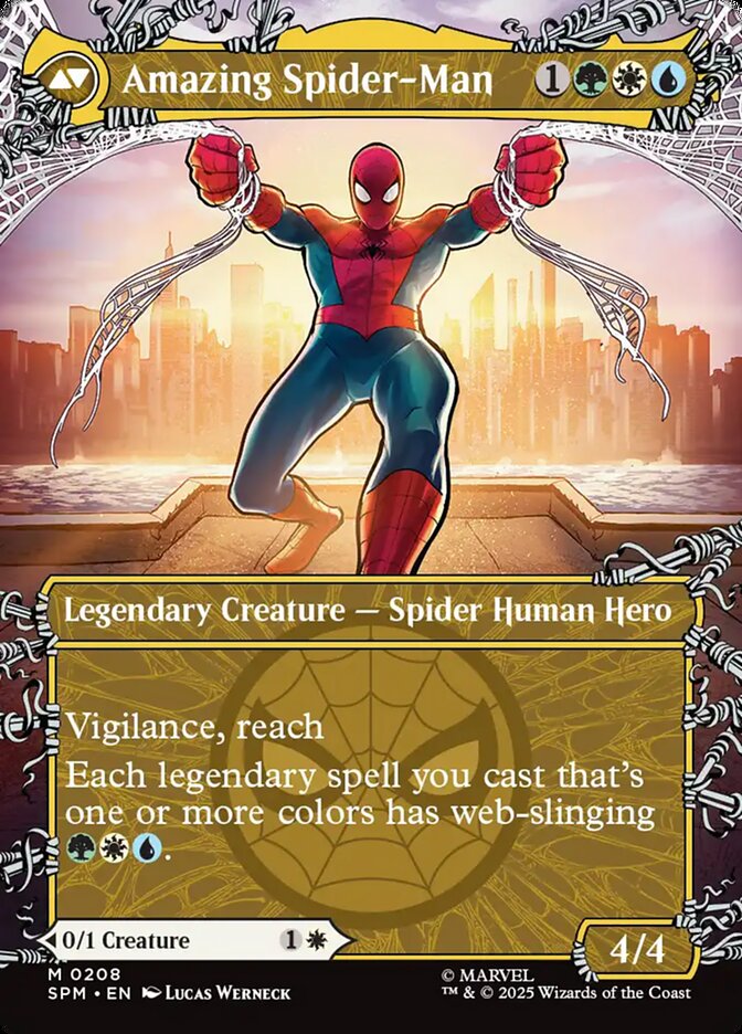 Peter Parker // Amazing Spider-Man back