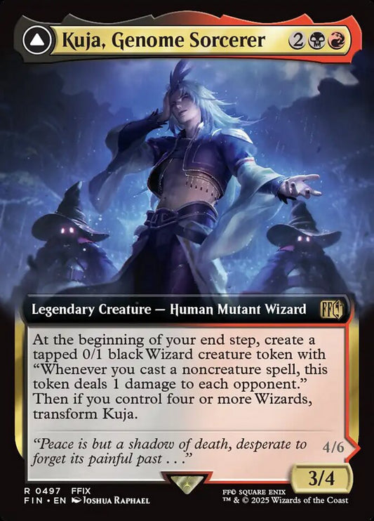 Kuja, Genome Sorcerer // Trance Kuja, Fate Defied front