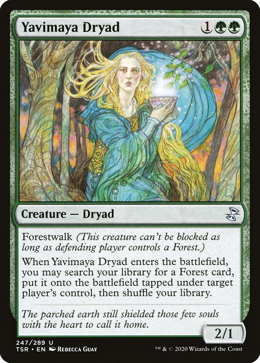 Yavimaya Dryad front