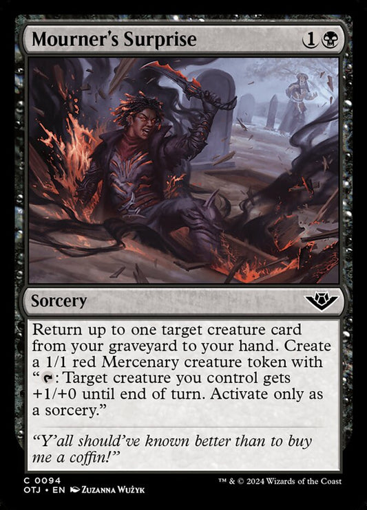 Mourner's Surprise front