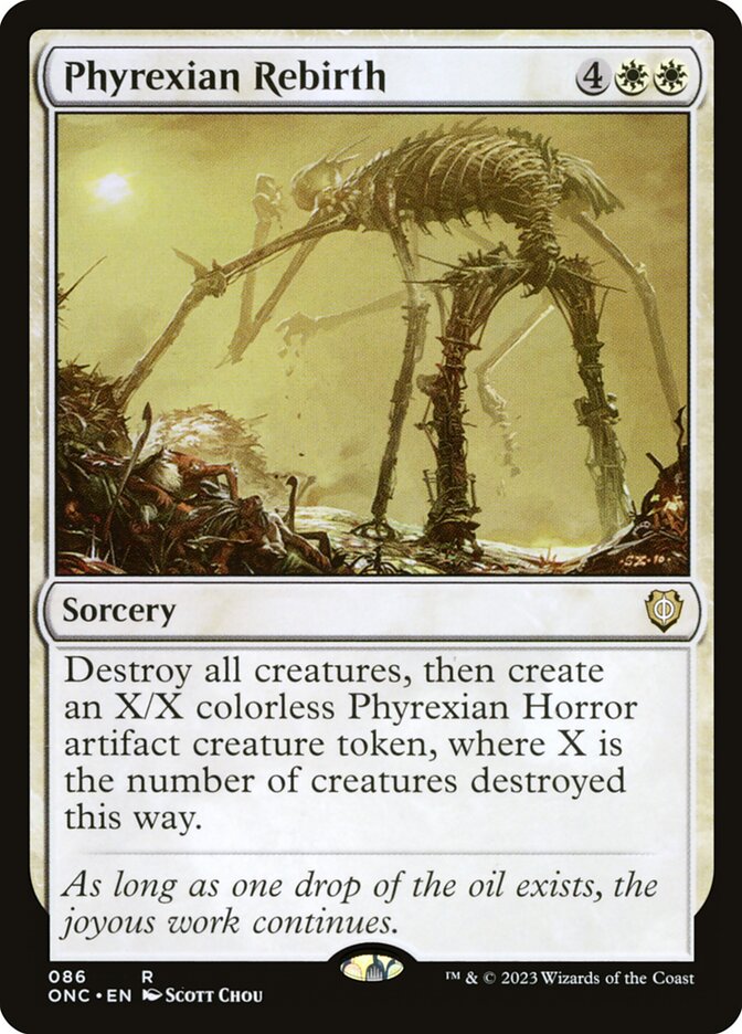 Phyrexian Rebirth front