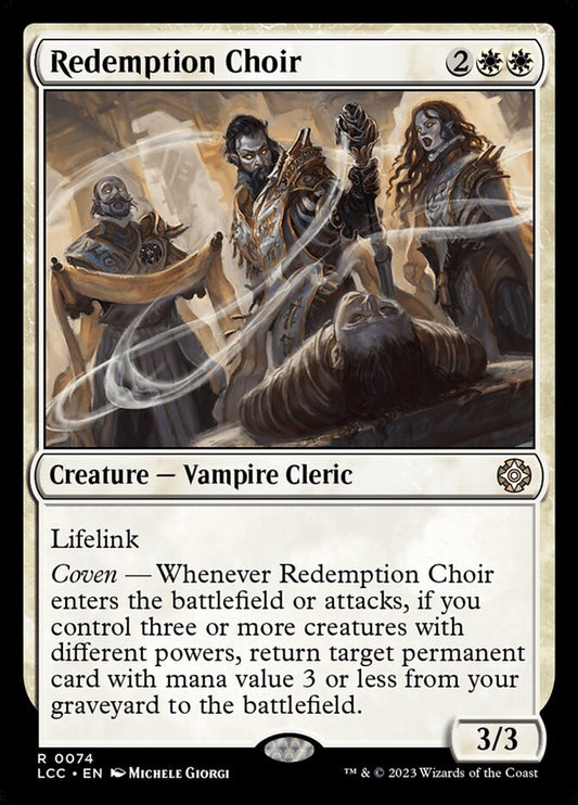 Redemption Choir front
