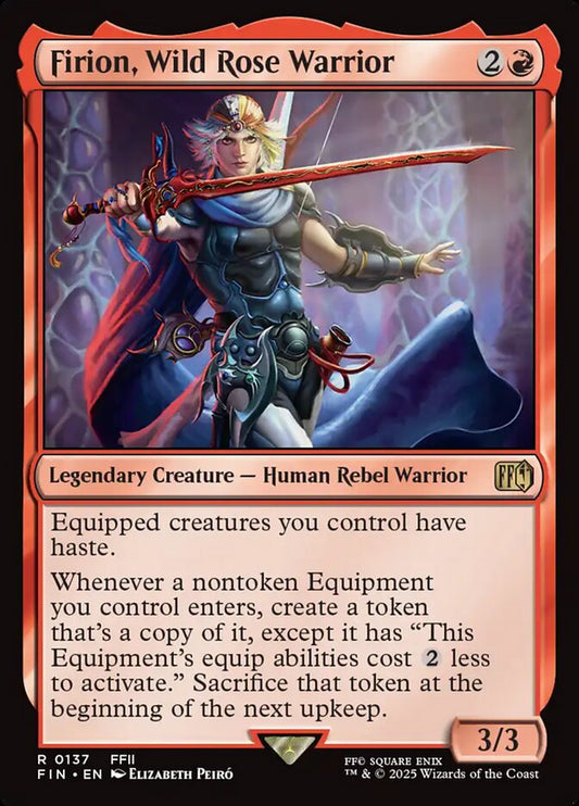 Firion, Wild Rose Warrior front