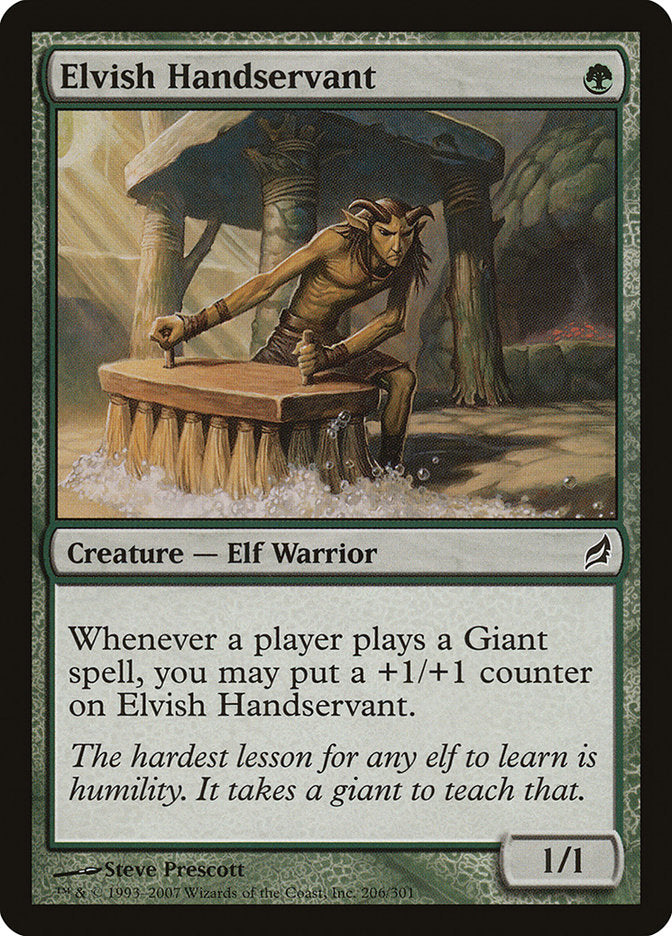 Elvish Handservant front
