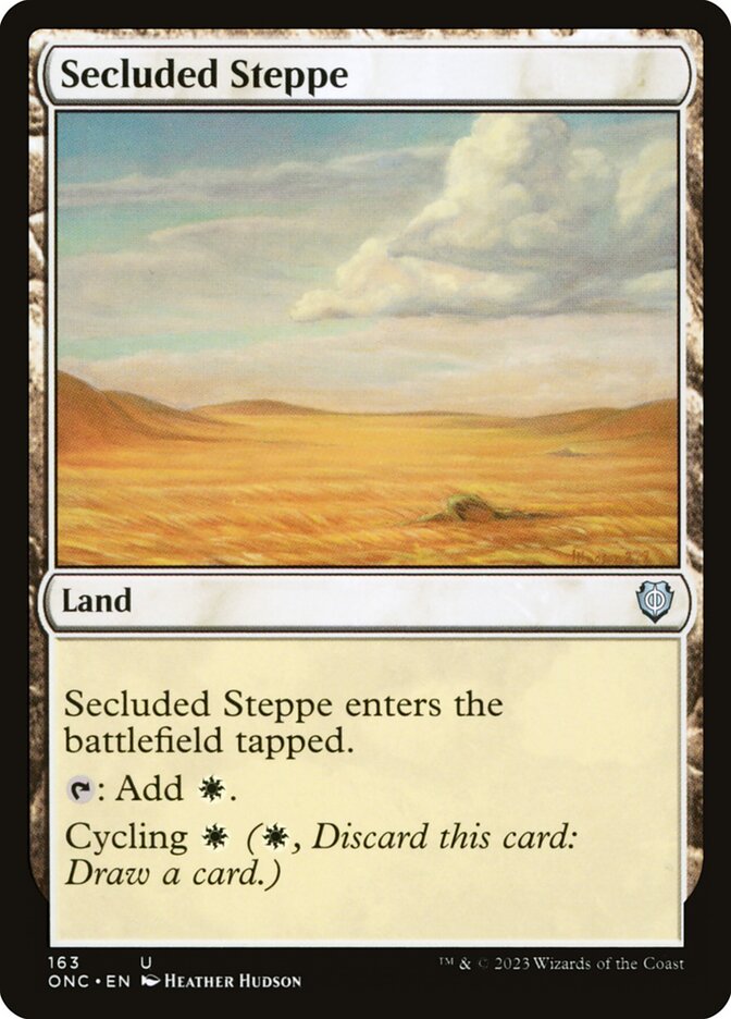Secluded Steppe front