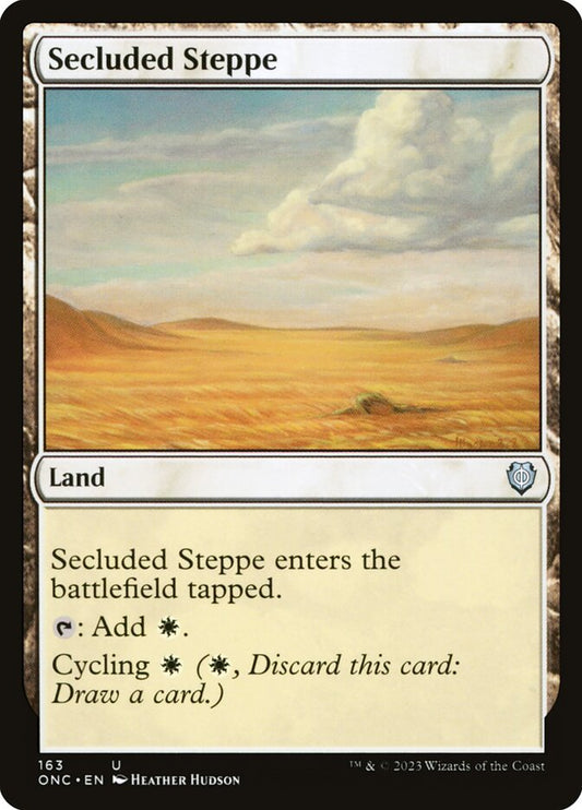 Secluded Steppe front