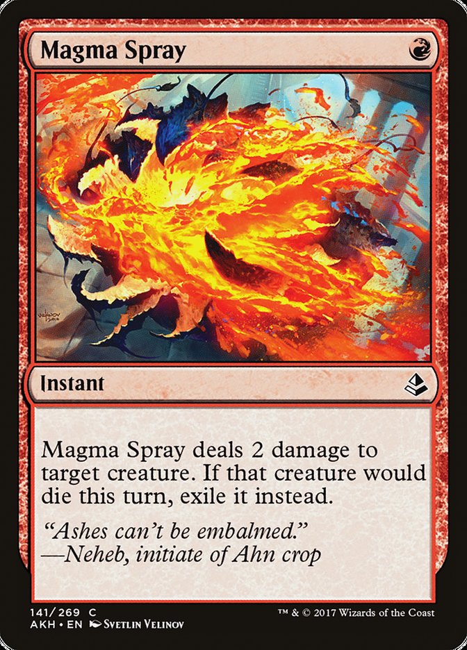 Magma Spray front