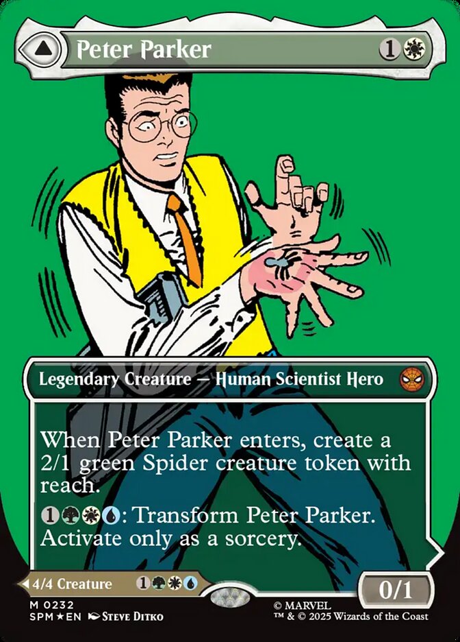 Peter Parker // Amazing Spider-Man front