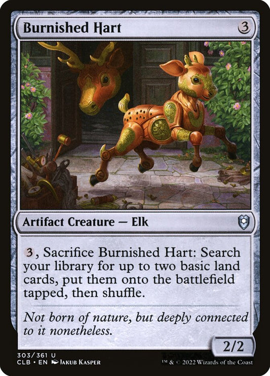 Burnished Hart front