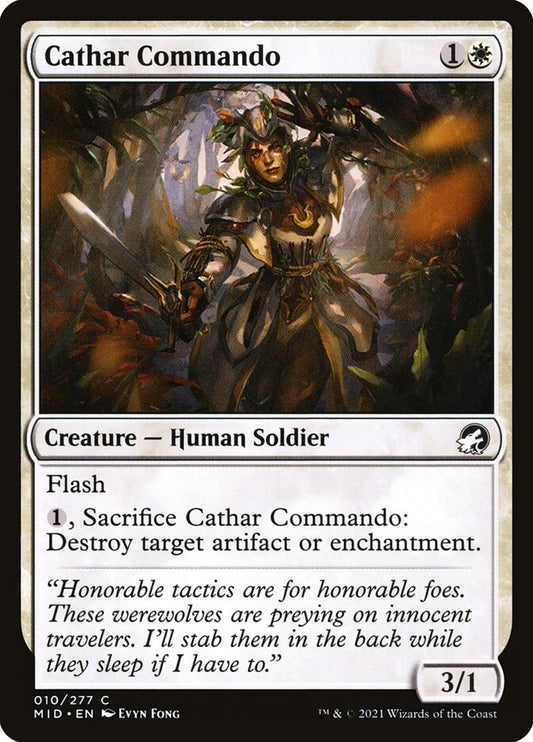 Cathar Commando front