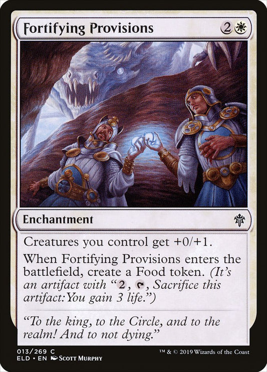 Fortifying Provisions front