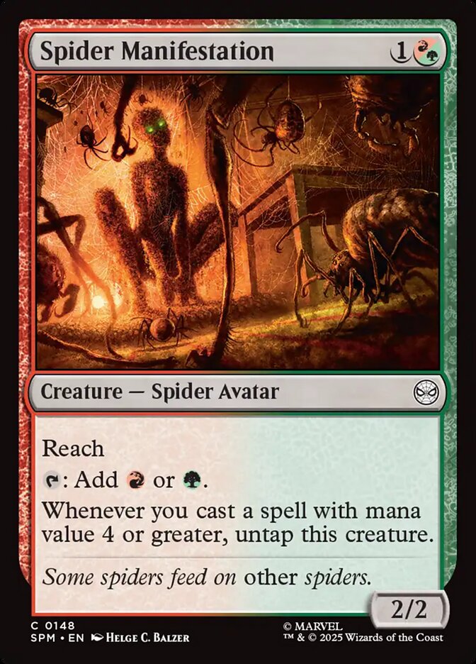 Spider Manifestation front