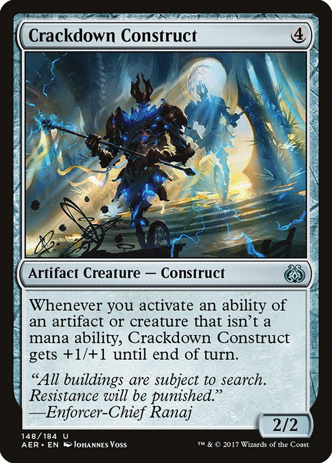 Crackdown Construct front