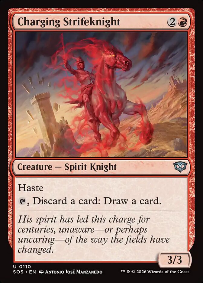 Charging Strifeknight front