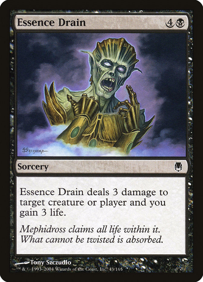 Essence Drain front
