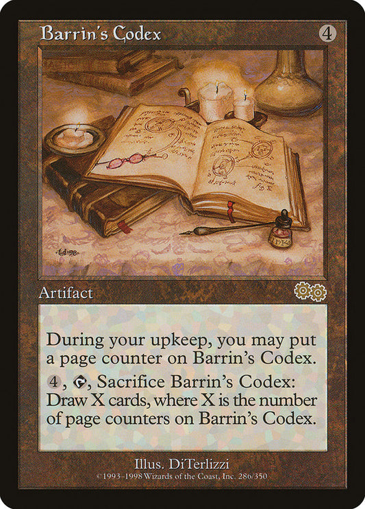 Barrin's Codex front
