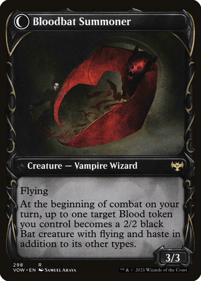 Voldaren Bloodcaster // Bloodbat Summoner back