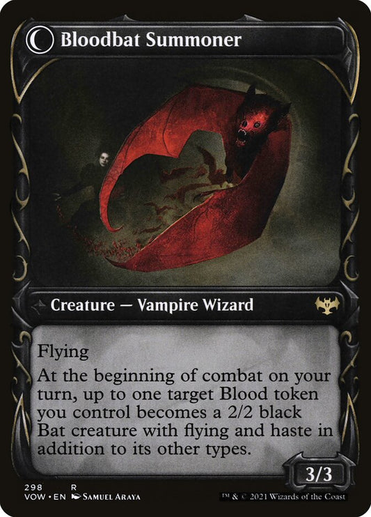 Voldaren Bloodcaster // Bloodbat Summoner back