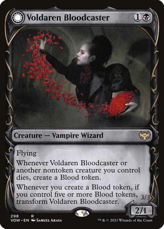 Voldaren Bloodcaster // Bloodbat Summoner front