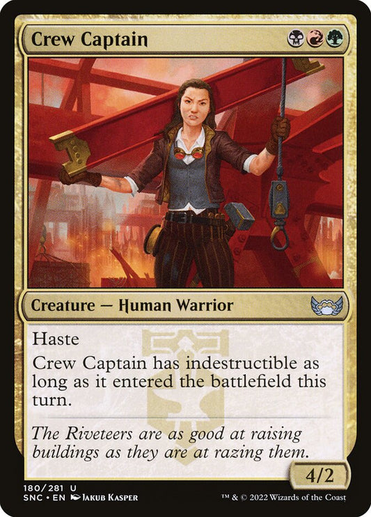 Crew Captain front