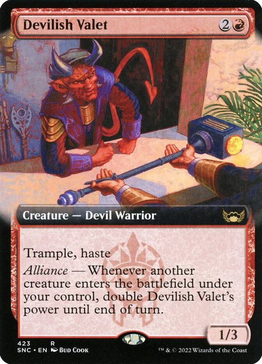 Devilish Valet front