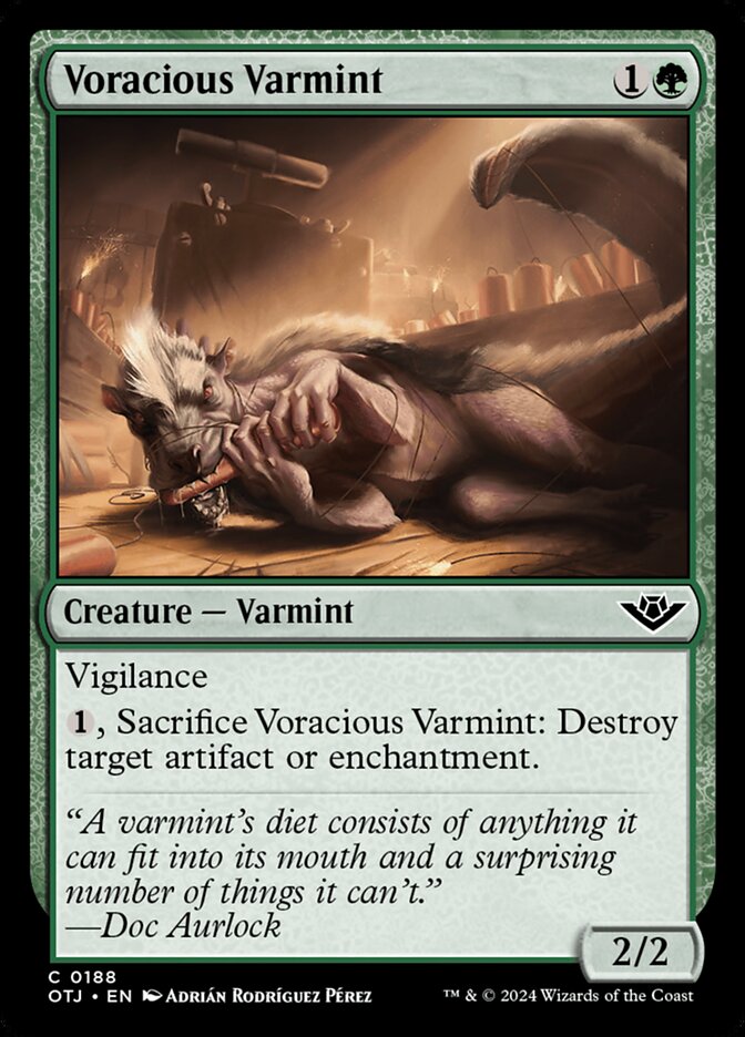Voracious Varmint front