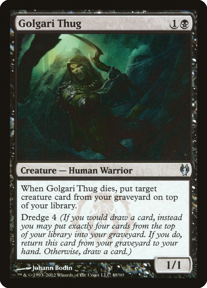 Golgari Thug front