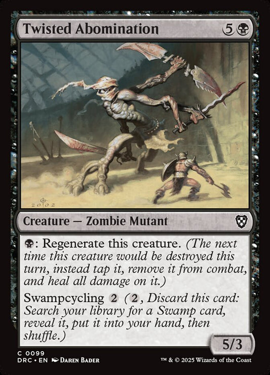 Twisted Abomination front