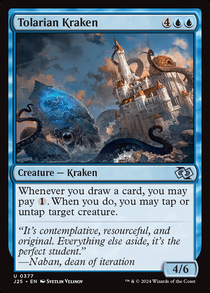 Tolarian Kraken front