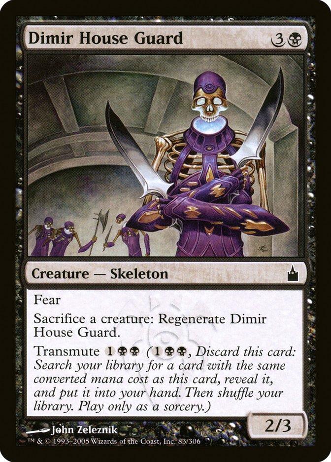 Dimir House Guard front