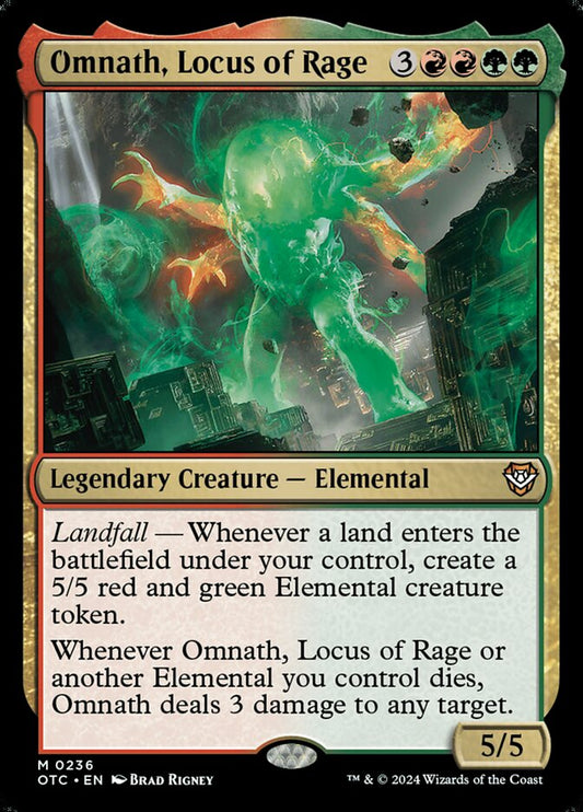 Omnath, Locus of Rage front