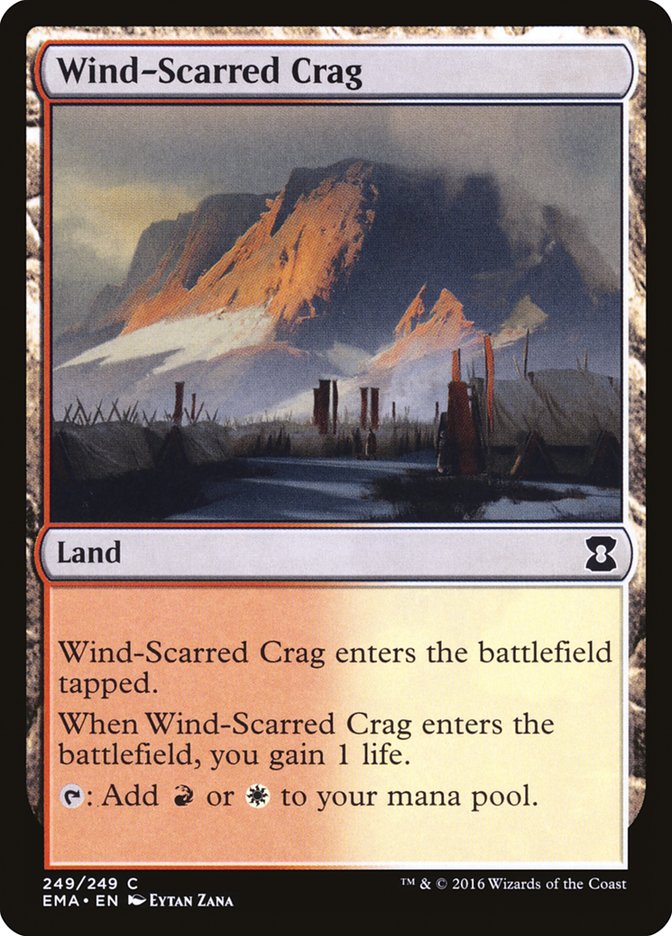 Wind-Scarred Crag front