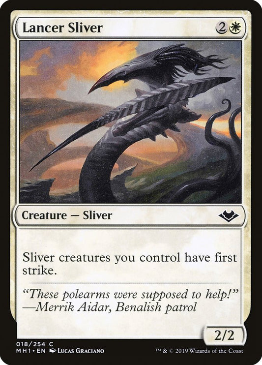 Lancer Sliver front