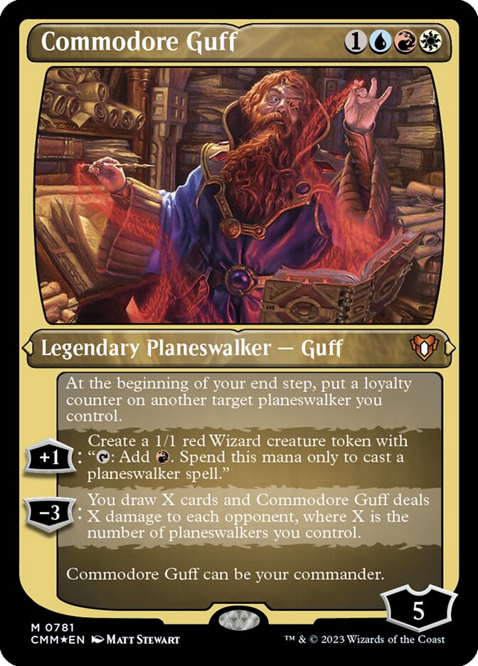 Commodore Guff front