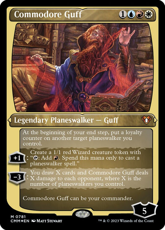 Commodore Guff front