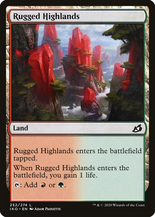 Rugged Highlands front