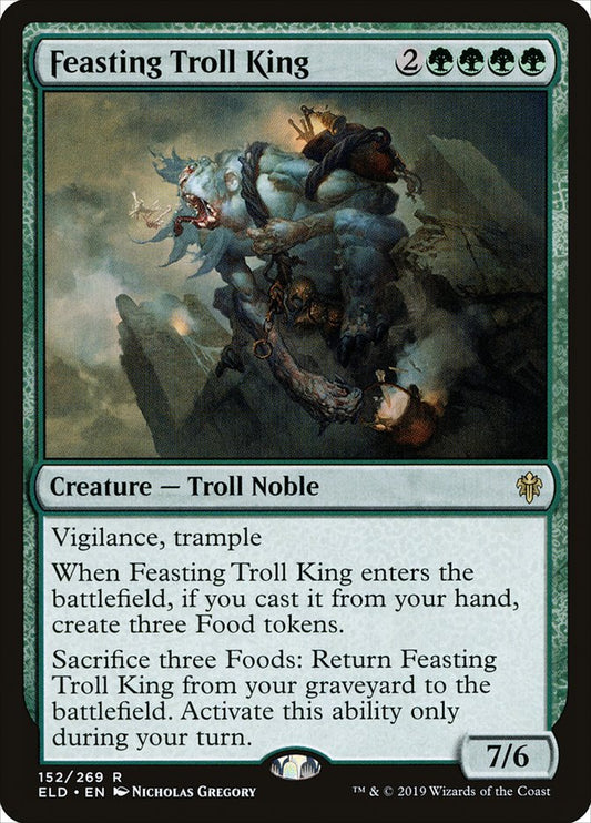Feasting Troll King front