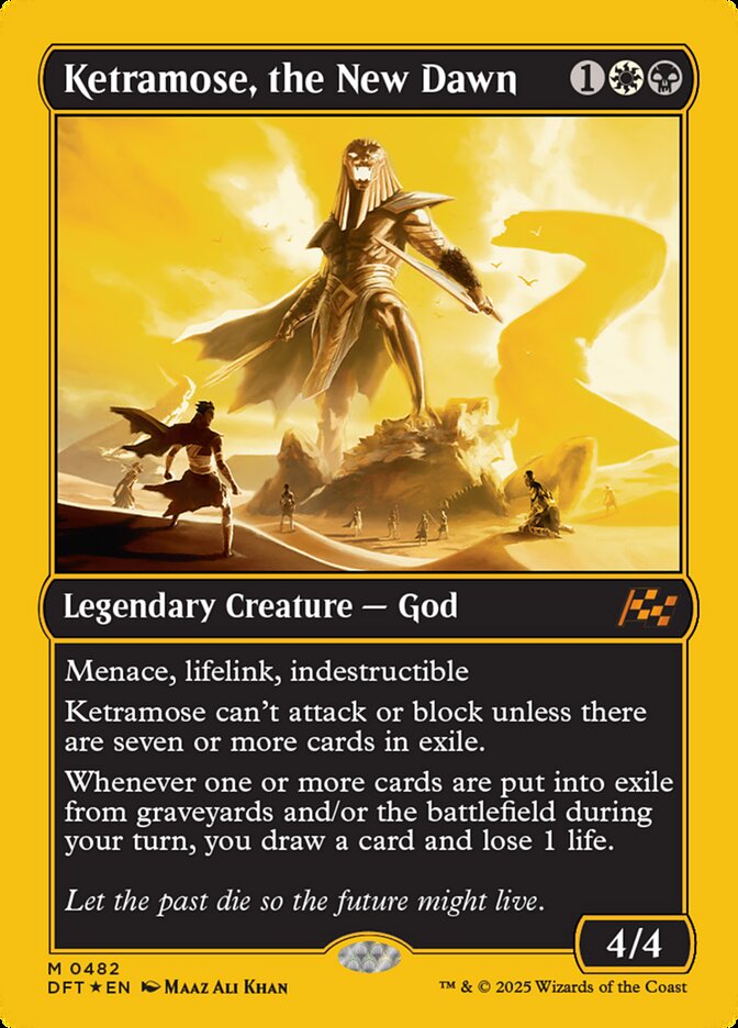 Ketramose, the New Dawn front