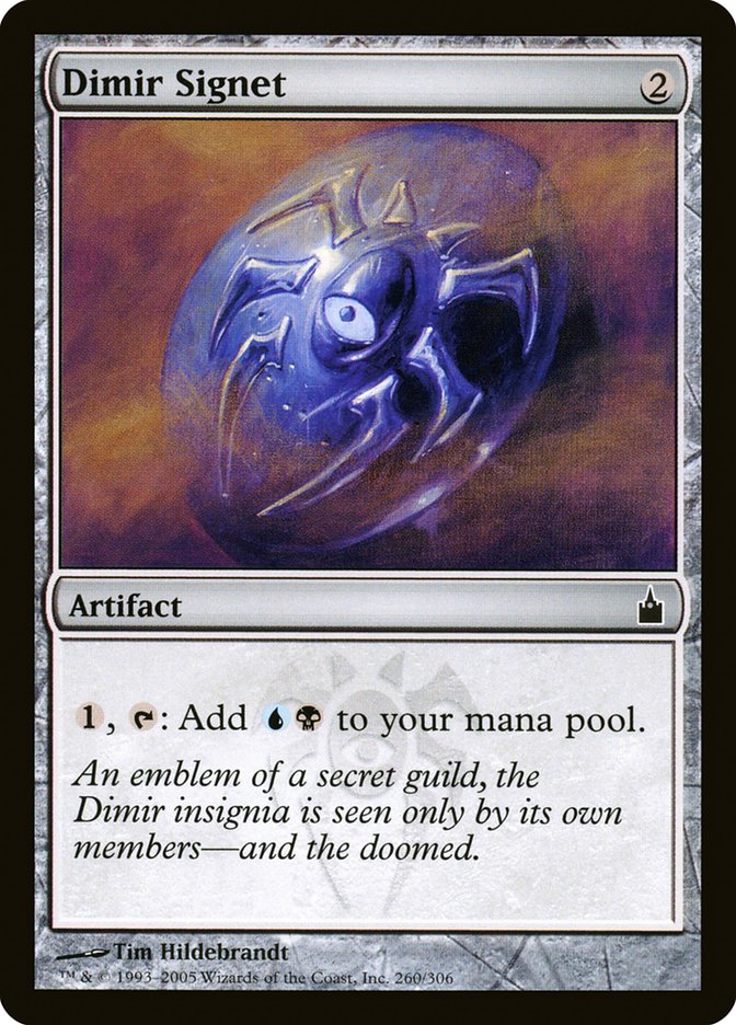 Dimir Signet front