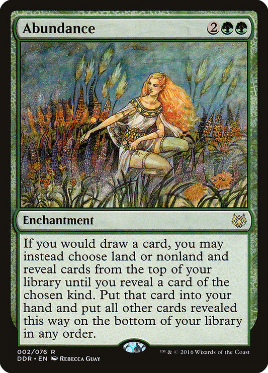 Abundance front