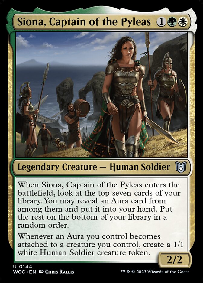 Siona, Captain of the Pyleas front