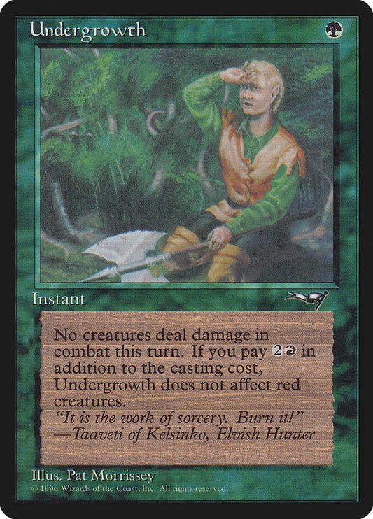 Undergrowth front