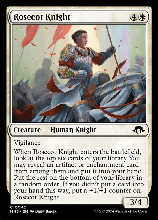 Rosecot Knight front
