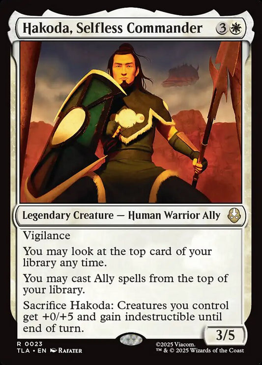 Hakoda, Selfless Commander front