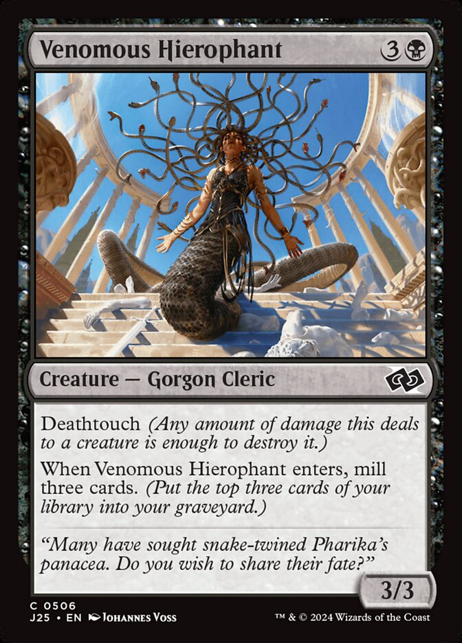Venomous Hierophant front