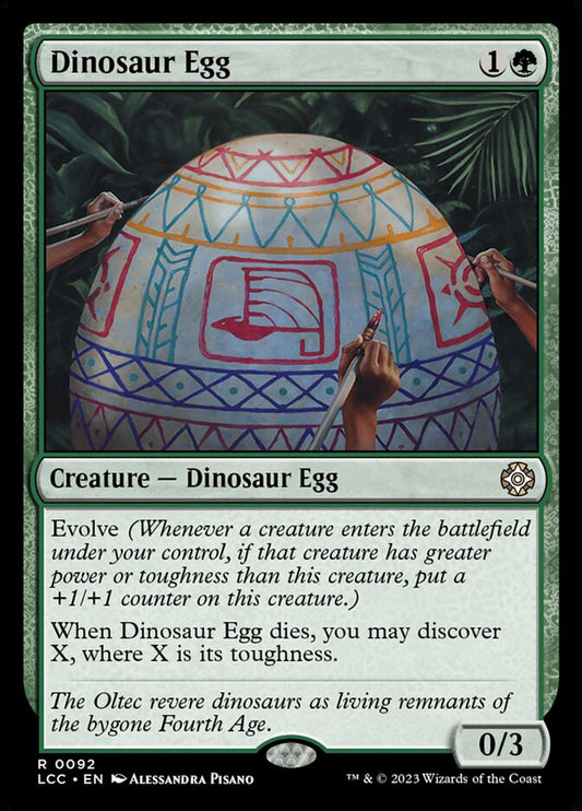 Dinosaur Egg front
