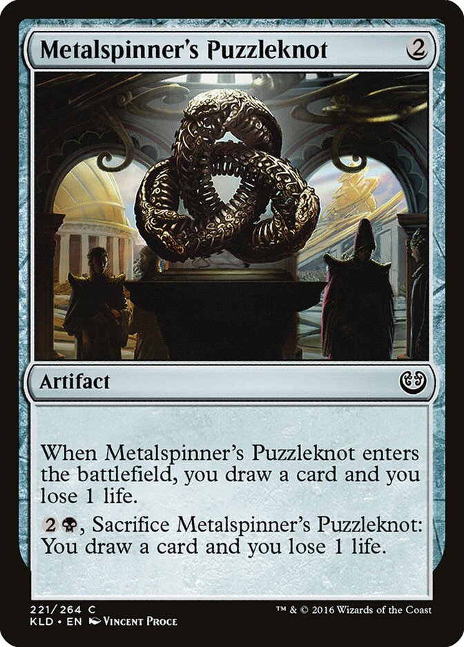 Metalspinner's Puzzleknot front
