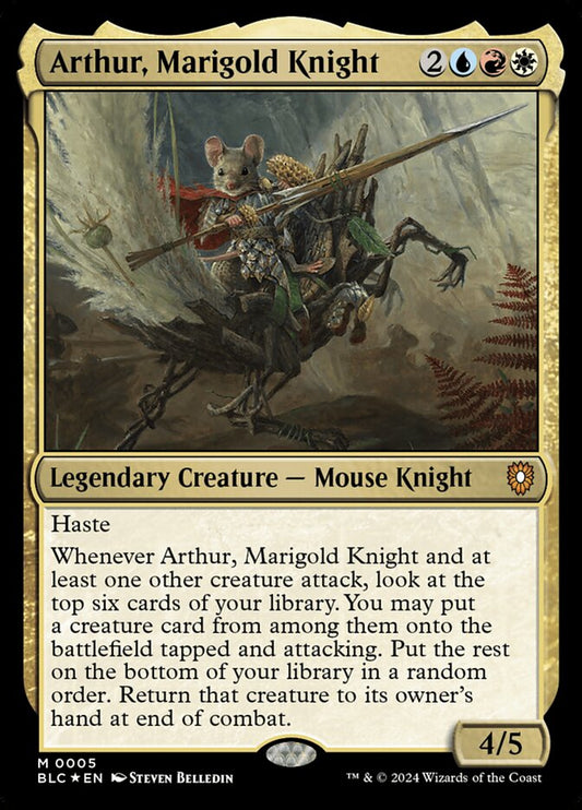 Arthur, Marigold Knight front